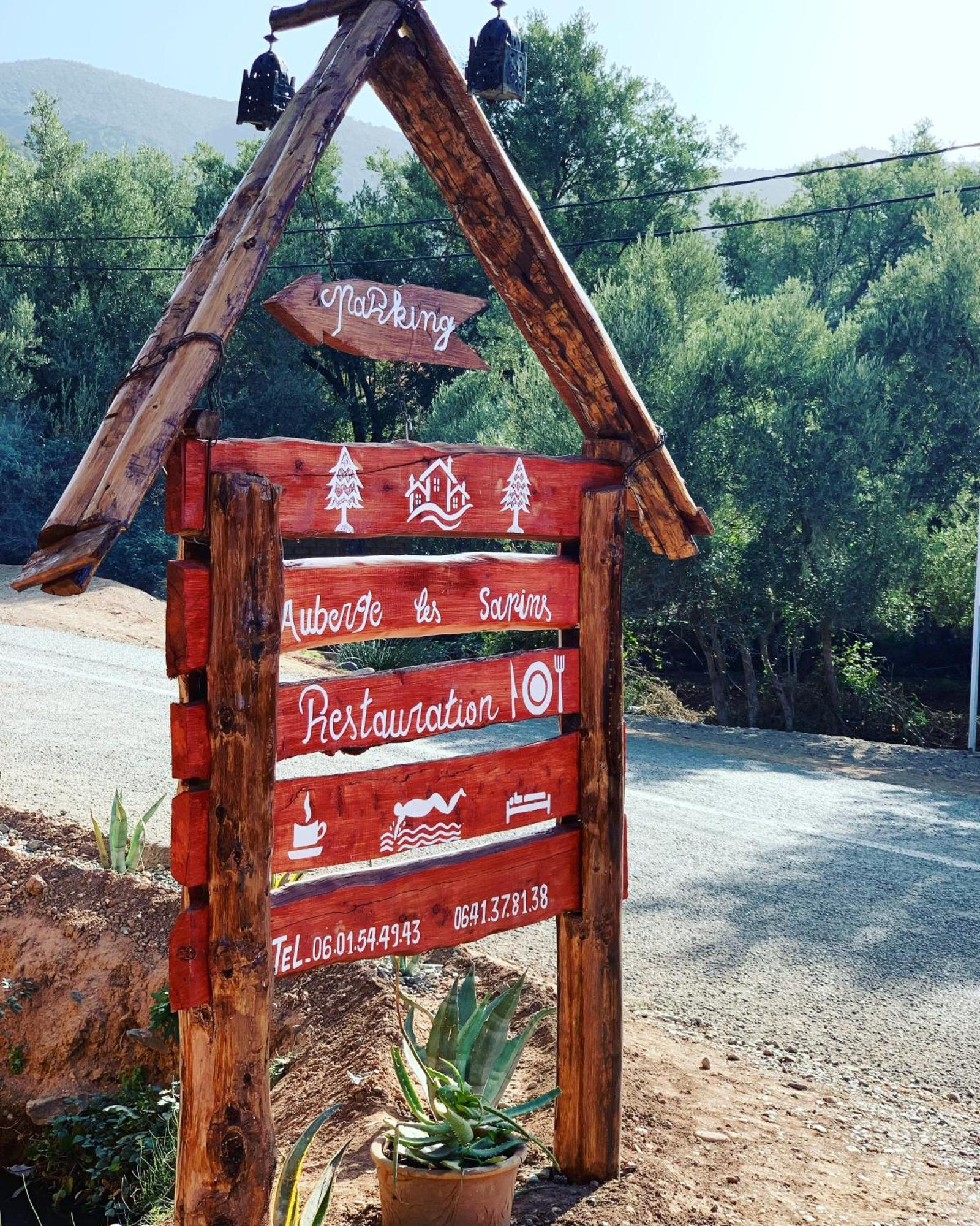Auberge Le Sapin Ouirgane Exterior foto